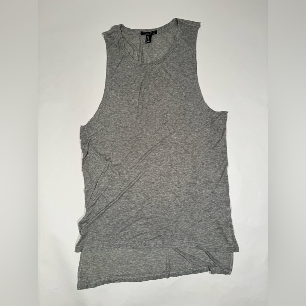 Men’s Forever 21 Tank Top with Tail/Uneven Hem